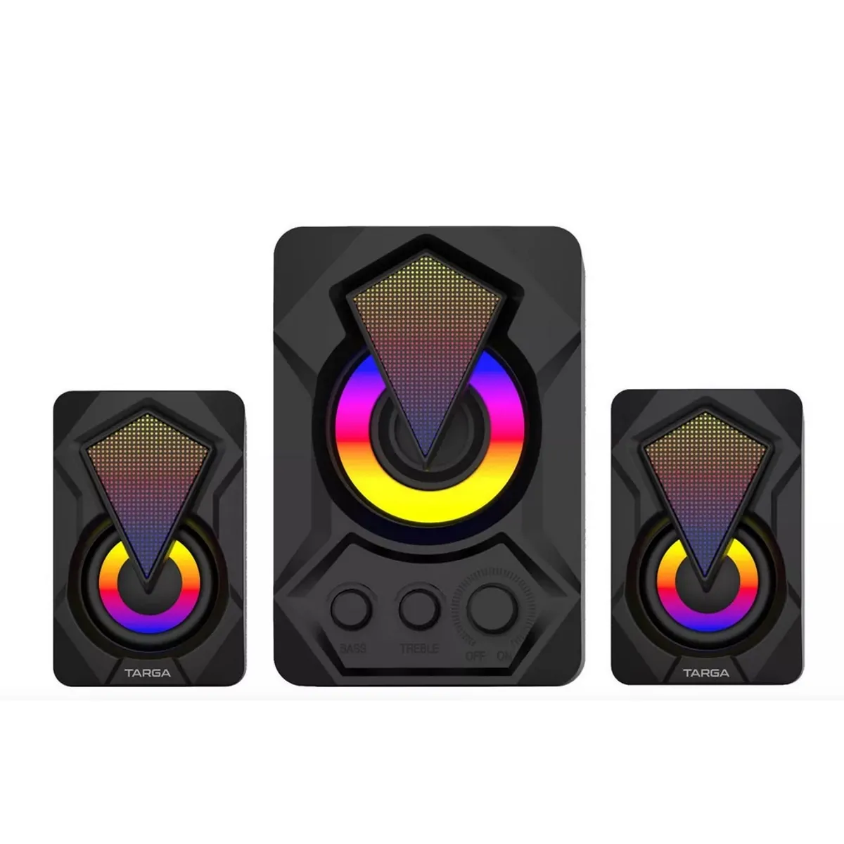 TARGA - Kit de parlantes Gamer para PC Targa Diamond Pro