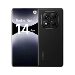 XIAOMI - Redmi Note 14 Pro 5G 8GB + 256GB Negro Medianoche