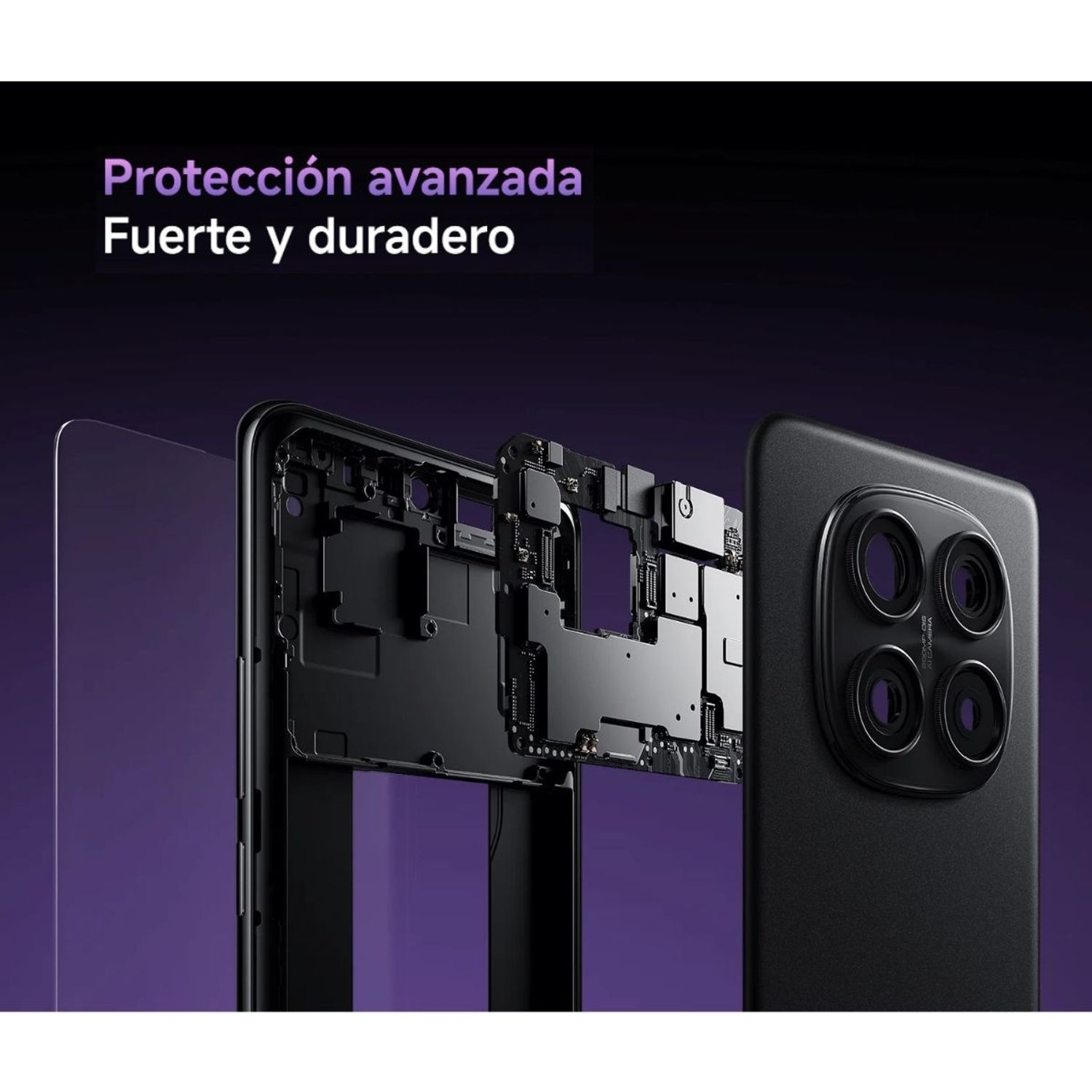 XIAOMI Xiaomi Redmi Note 14 Pro 5G 8GB + 256GB Negro Medianoche