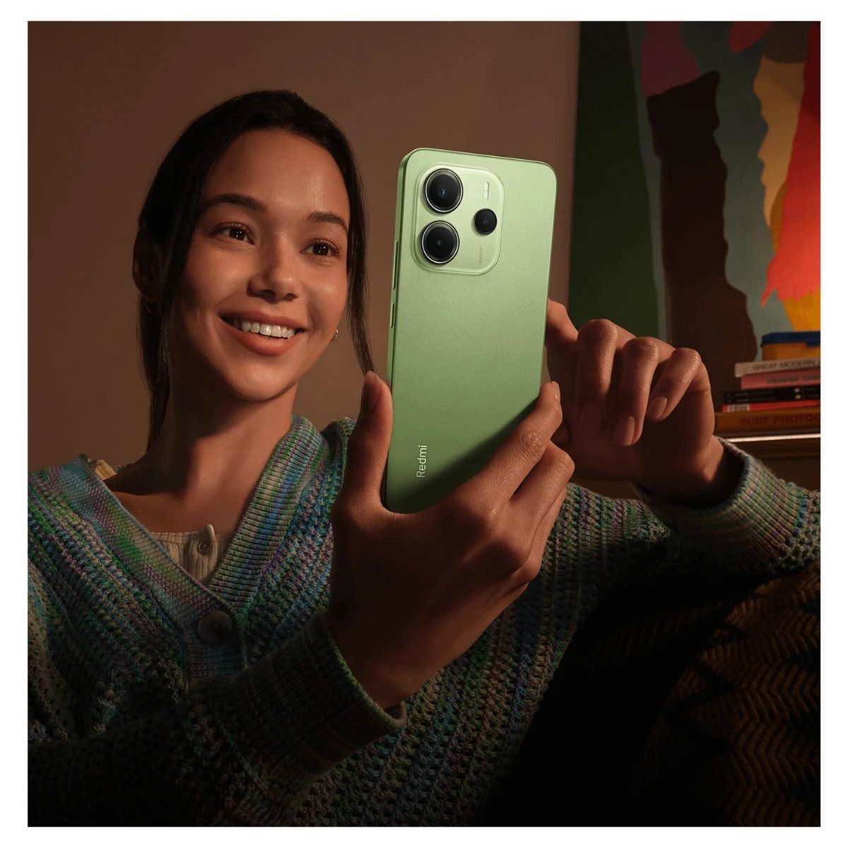 XIAOMI - Xiaomi Redmi Note 14 4G 8GB + 256GB Verde Lima