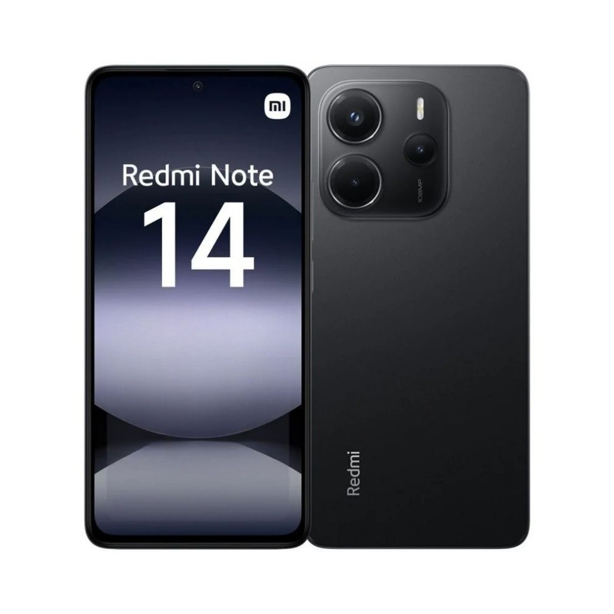 XIAOMI - Xiaomi Redmi Note 14 4G 8GB + 256GB Negro Medianoche