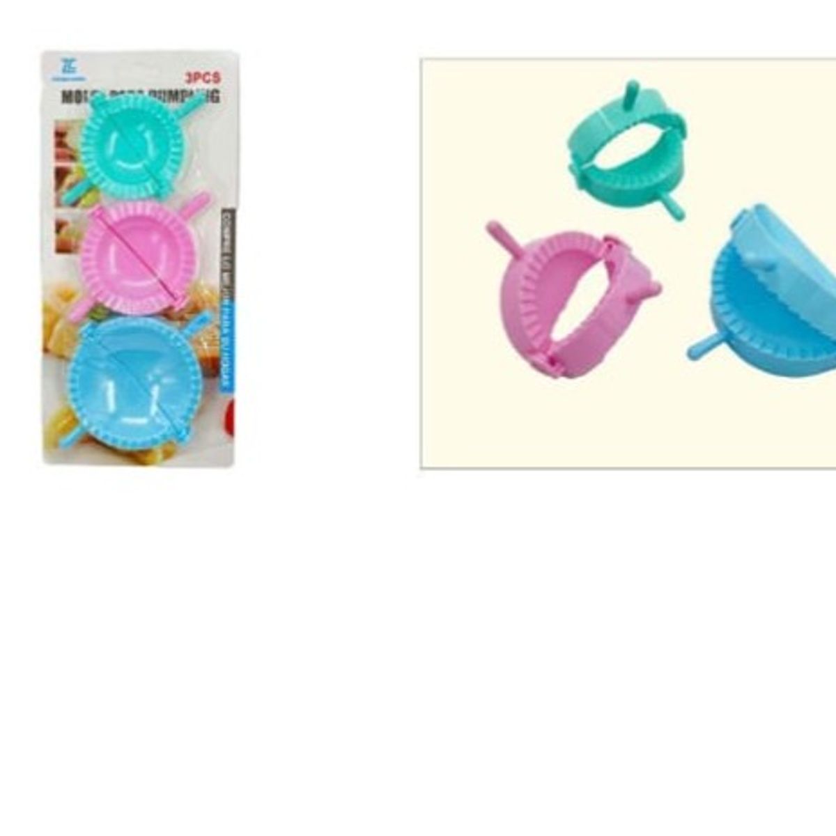 GENERICO - 3 Moldes Colores Para Hacer Empanadas Molde Para Empanadas