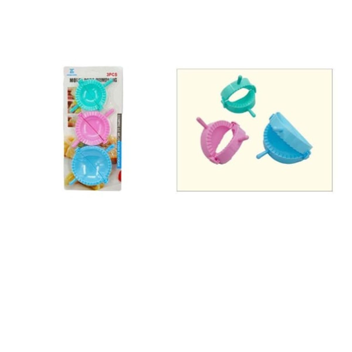 GENERICO - 3 Moldes Colores Para Hacer Empanadas Molde Para Empanadas