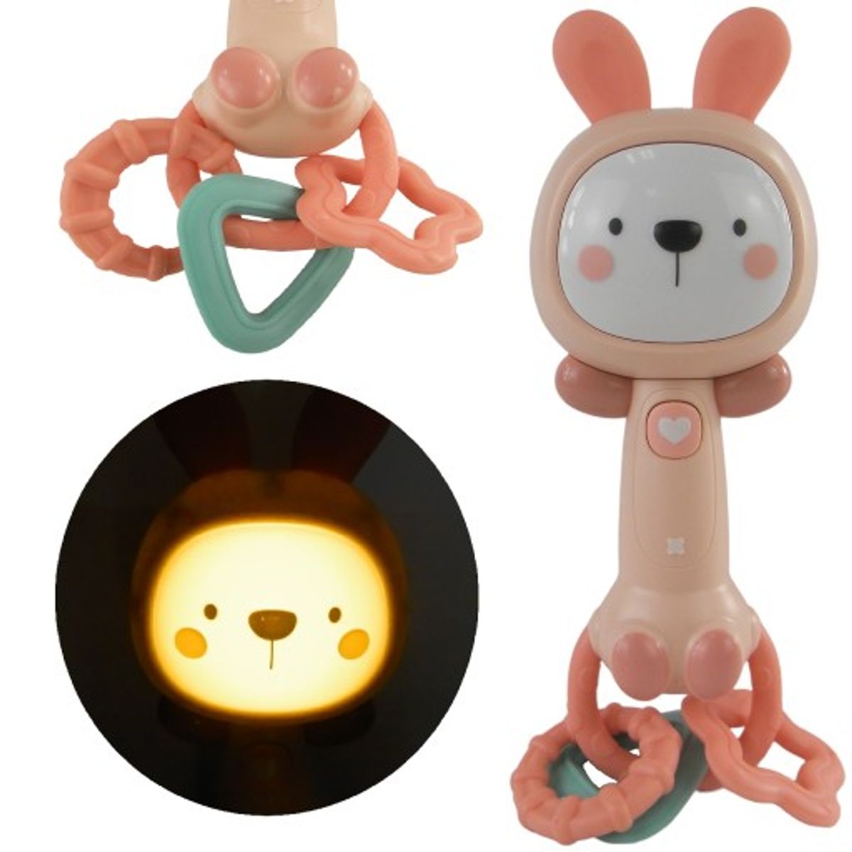 OEM - SONAJERO MUSICAL MOLAR STICK CONEJO