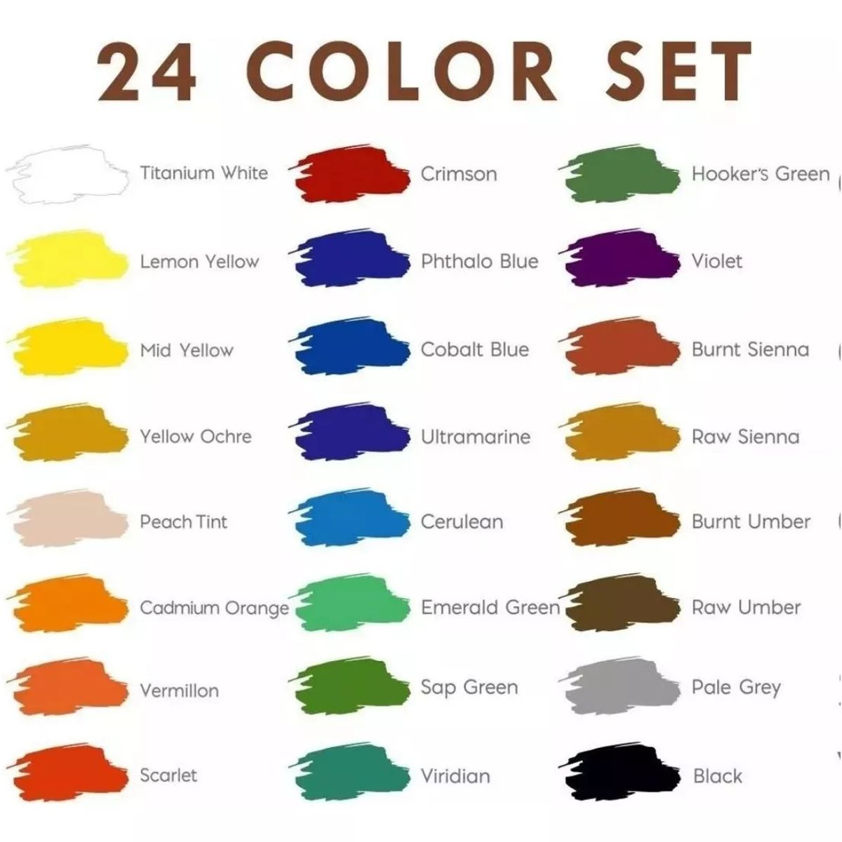 MUNDO MAGIA - Kit 40pcs Lienzo Pintura Acrilica Bastidor Espatulas Pincel