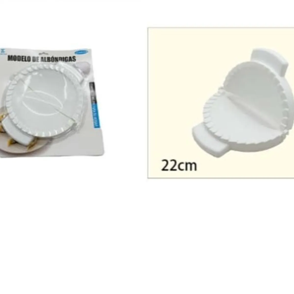 GENERICO - Molde Empanada 22cm Moldes Para Hacer Empanadas reutilizable