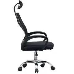 GENERICO - Silla De Oficina Ergonómico, Apoya Cabeza Función Giratoria