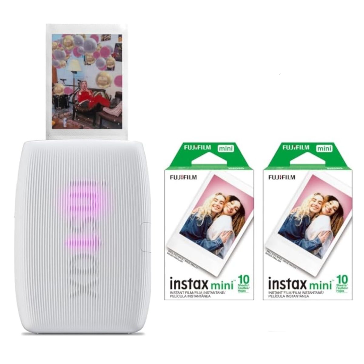 FUJIFILM - Impresora de Fotos Instantánea Fujifilm Instax Mini Link 3 + 20 Film