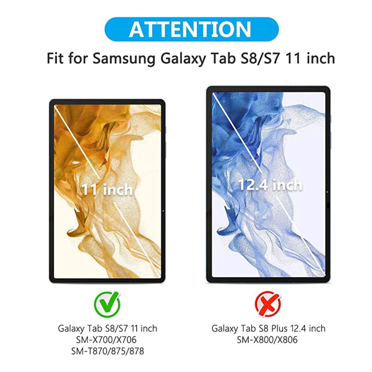 GENERICO - Mica Lámina De Vidrio Templado Para Samsung Tab S7/s8 11  Pulgadas