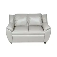 DISEÑOS VALESTRINI - SOFA BRASIL DOS CUERPOS EN ECOCUERO BEIGE