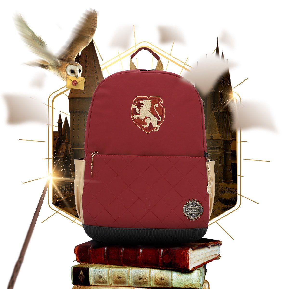 WARNER BROS - Mochila Juvenil Casual Harry Potter Hogwarts Casas