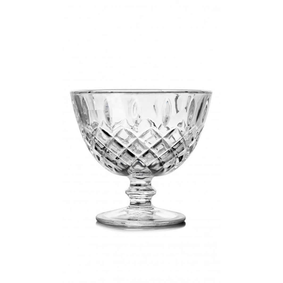 FTA - Set 6 Copas Helado 28,6cl Vintage Vidrio FTA