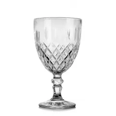 FTA - Set 6 Copas Agua 34,2cl Vintage Vidrio Transparente