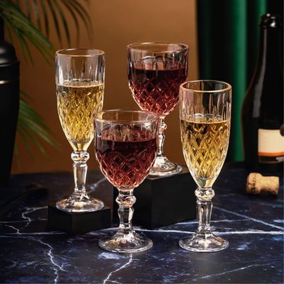 Imagen 2 del producto Set 6 Copas Vino 22,7cl Vintage Vidrio Transparente