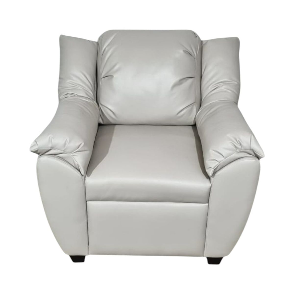 DISEÑOS VALESTRINI - SOFA BRASIL UN CUERPO EN ECOCUERO BEIGE