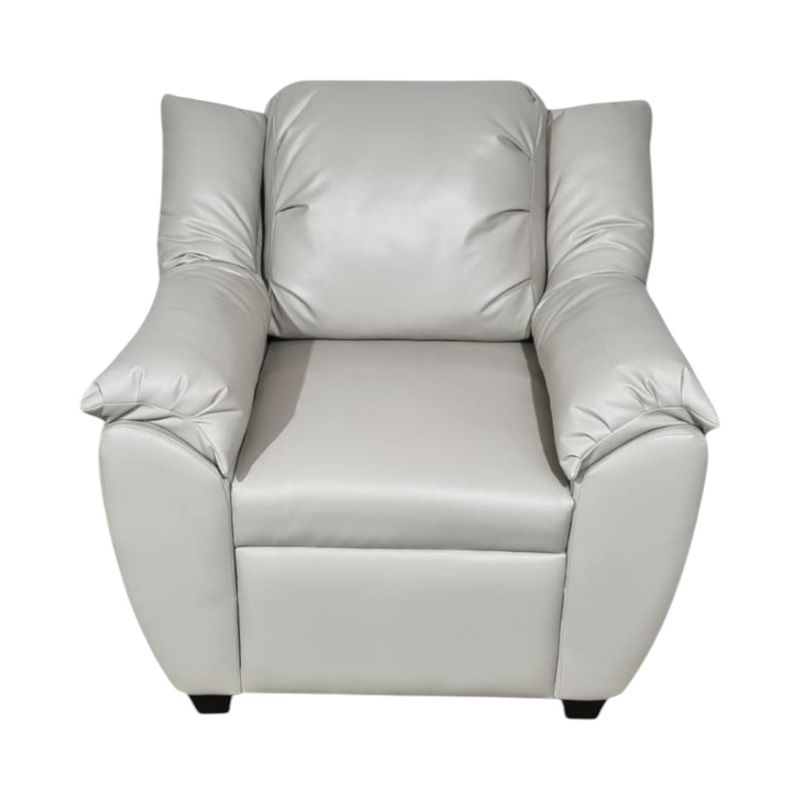 DISEÑOS VALESTRINI - SOFA BRASIL UN CUERPO EN ECOCUERO BEIGE