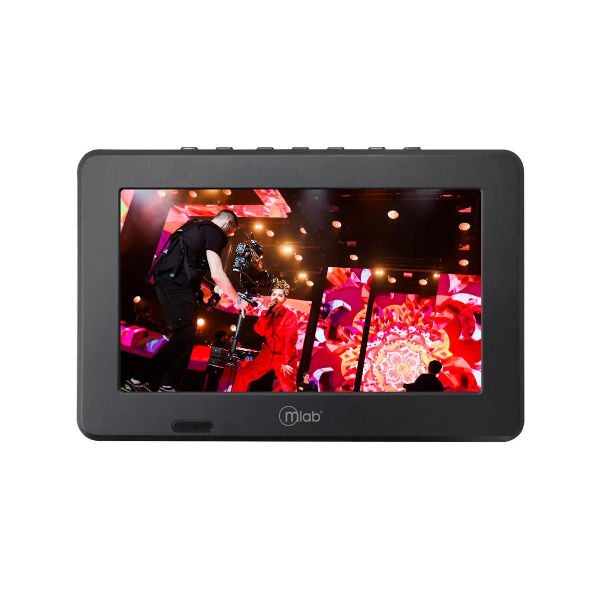 MLAB - Televisor Color Digital Portatil 7 Pulgadas Mlab Recargable