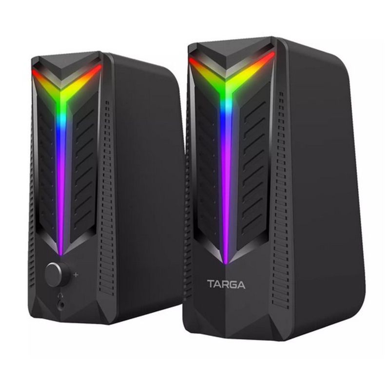 TARGA - Par de Parlantes Gamer para PC Targa Alpha X