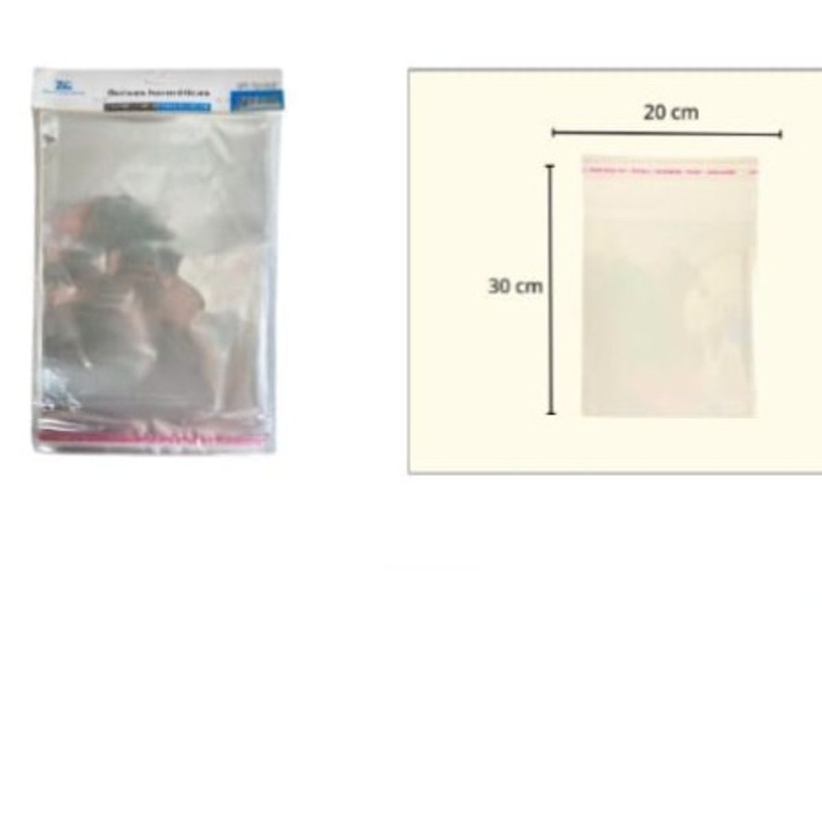 GENERICO - Bolsa De Alimentos 20X30Cm Cocina Transparente 100Pcs