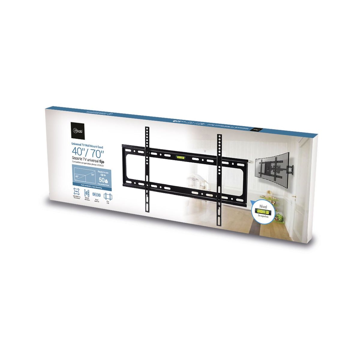 MLAB - Soporte De Television 42 a 70 Pulgadas Mlab Con inclinacion