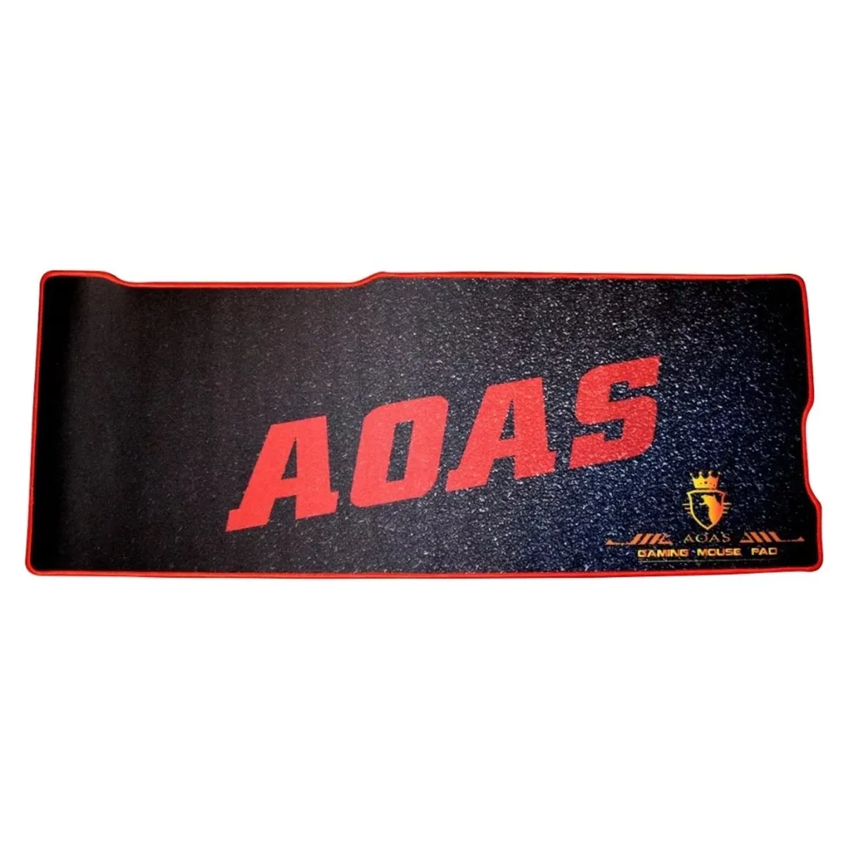 GENERICO - Mouse Pad Gamer S3000 Xxl 80x30 Cm Diseño Negro Rojo Alfombrilla