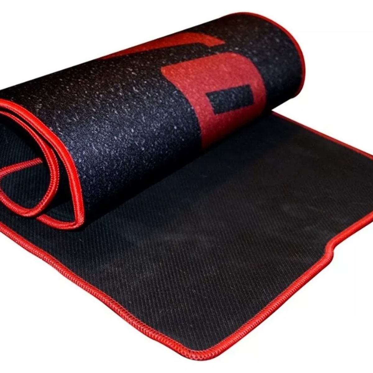 GENERICO - Mouse Pad Gamer S3000 Xxl 80x30 Cm Diseño Negro Rojo Alfombrilla