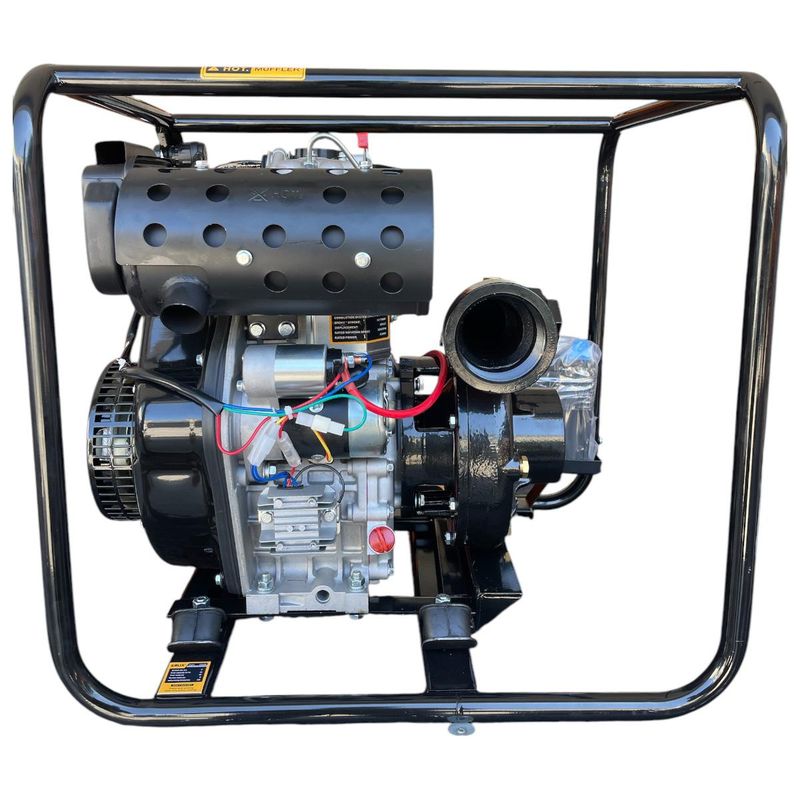 ERUX - Motobomba centrífuga Diésel 13Hp Alta presión.