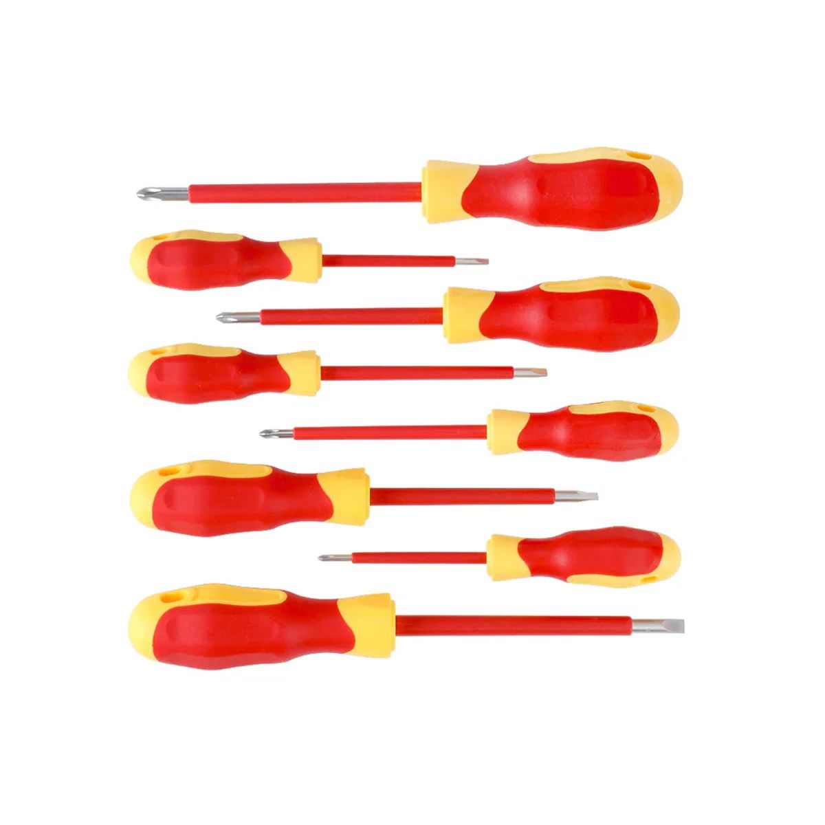 MCI - Kit de destornilladores aislados de 8 piezas