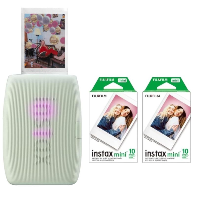FUJIFILM - Impresora de Fotos Instantánea Fujifilm Instax Mini Link 3 + 20 Film