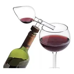 MUNDO MAGIA - Aireador De Vino Doble Efecto Directo De La Botella