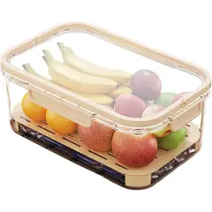GENERICO - Contenedor Hermético Almacenamiento De Frutas Alimentos Bebidas