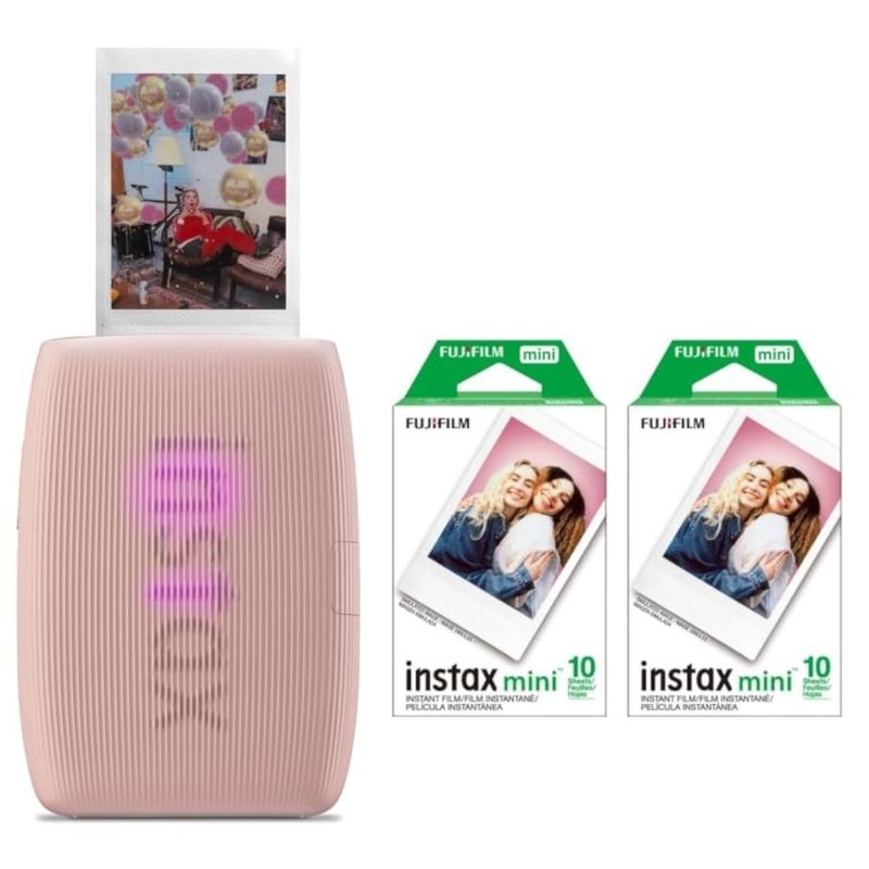 FUJIFILM - Impresora de Fotos Instantánea Fujifilm Instax Mini Link 3 + 20 Film