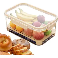 GENERICO - Contenedor Hermético Almacenamiento De Frutas Alimentos Bebidas