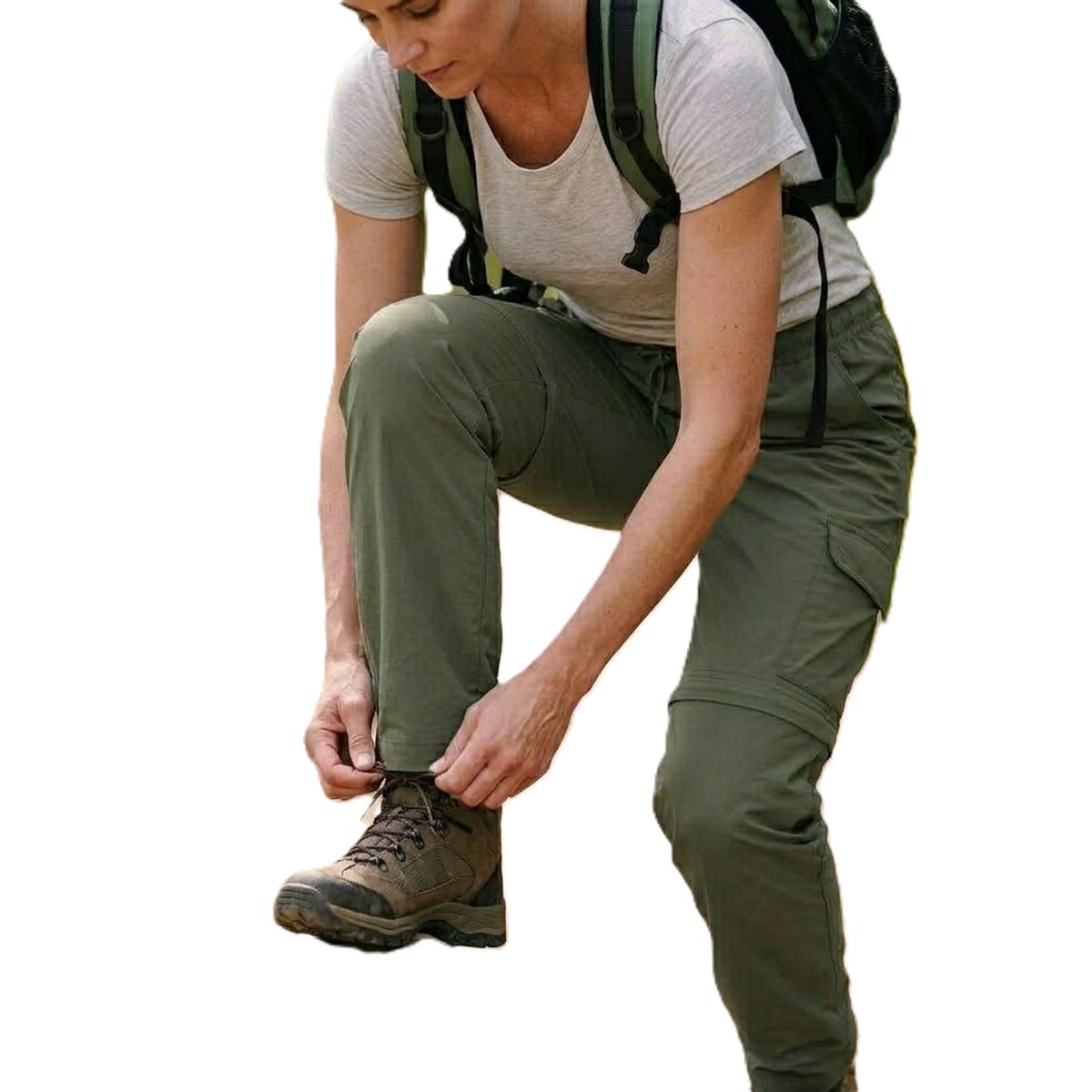 GARSIL - Pantalon Desmontable Para Trekking - Outdoor  Secado Rapido - Mujer