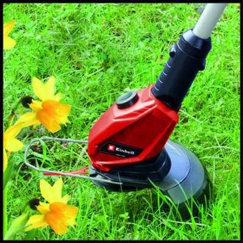 EINHELL - ORILLADORA INALAMBRICA EINHELL GE-CT 18 LI + 20 CUCHILLAS PLASTICAS NO INCLUYE BATERIA NI CARGADOR