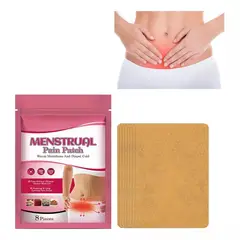 GENERICO - Parches Menstruales Térmico Alivia Dolor Cólicos 8 Unidades Fragancia Alivio Del Dolor