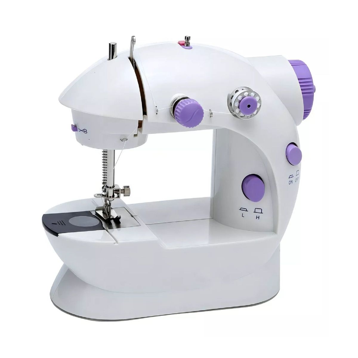 GENERICO - Mini máquina de coser portable color blanco