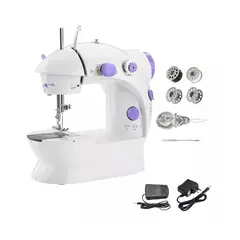 GENERICO - Mini máquina de coser portable color blanco