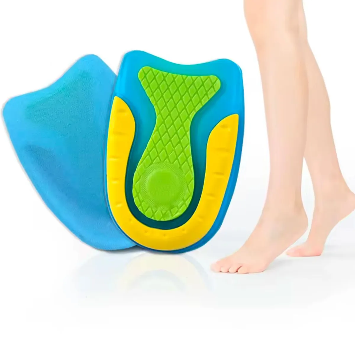 GENERICO - Taloneras De Silicona Ortopédicas - Fascitis - Tendinitis