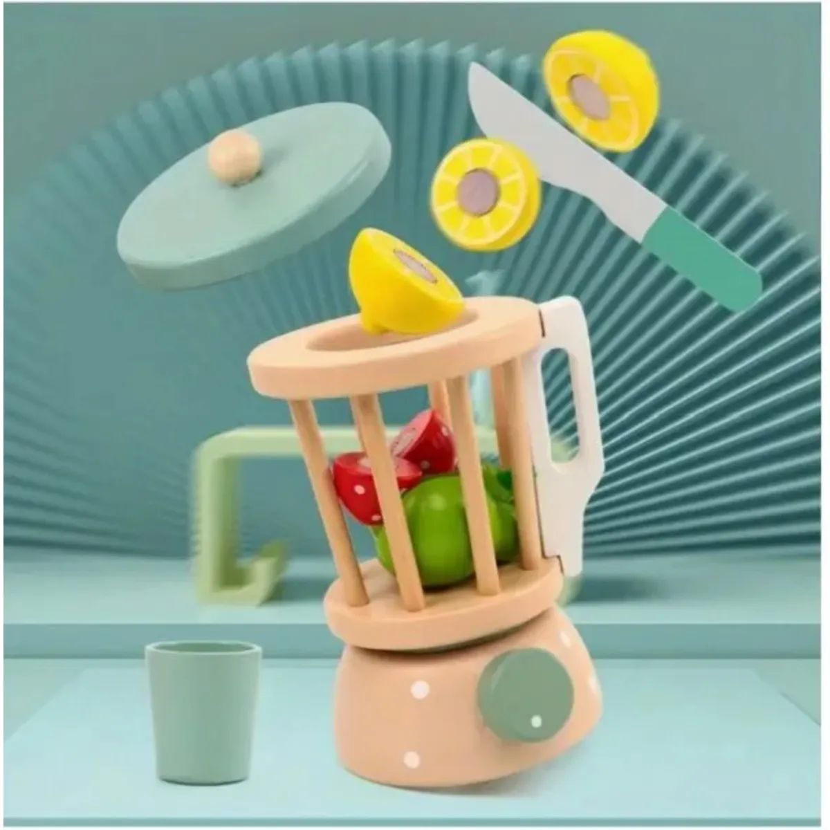 GENERICO - Juguera De Madera Con Accesorios