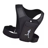 Chaleco Deportivo Ligero Porta Celular Refractante Bolsillo