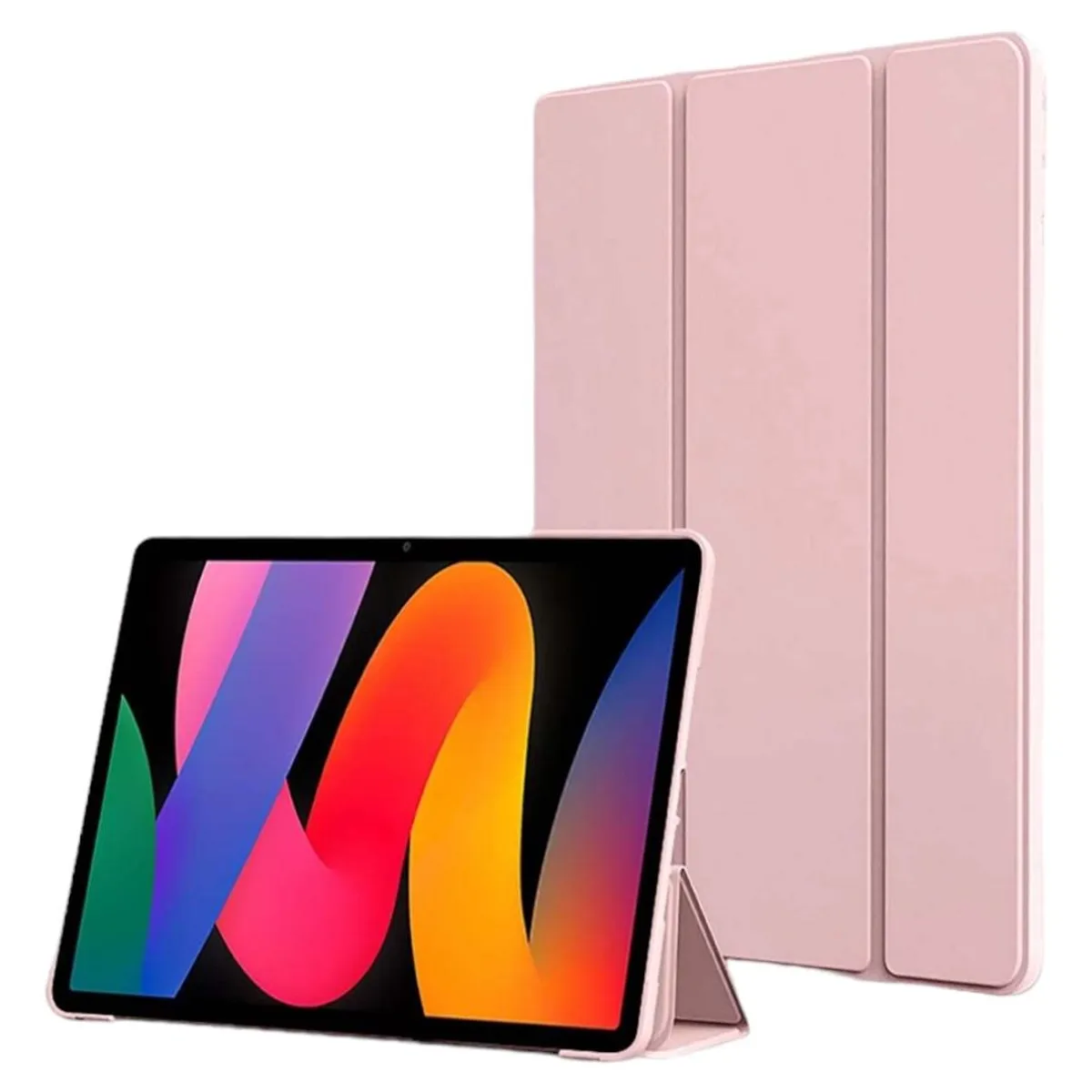 GENERICO - Funda Carcasa Smart Cover Para Tablet Huawei MatePad Se 11 Rosado