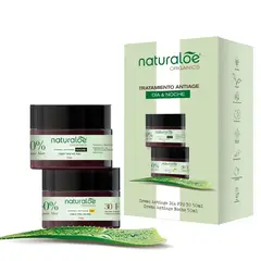 NATURALOE - Set Antiedad Crema día + Noche 50ml.-