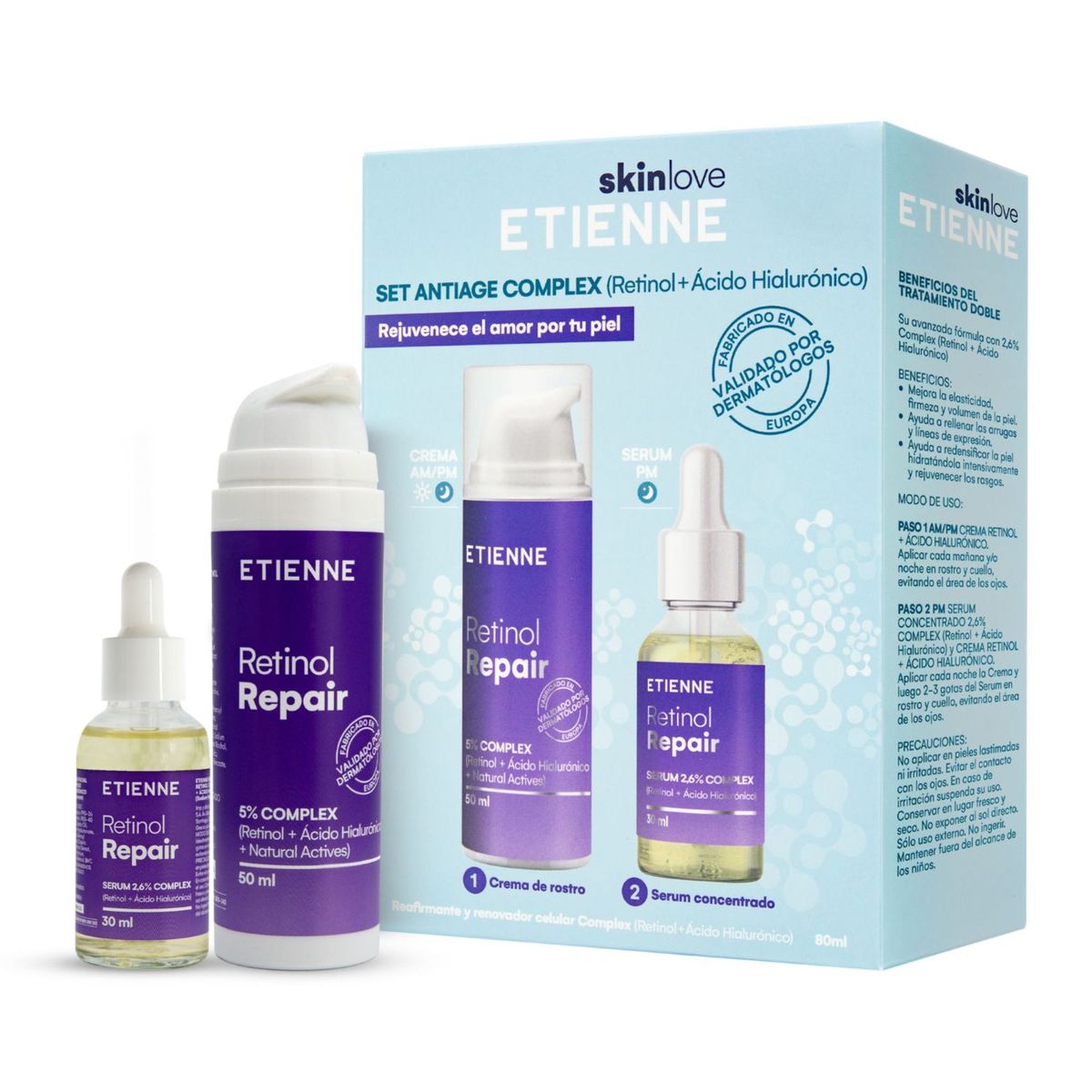 ETIENNE - Etienne Set Antiage Complex Serum + Crema