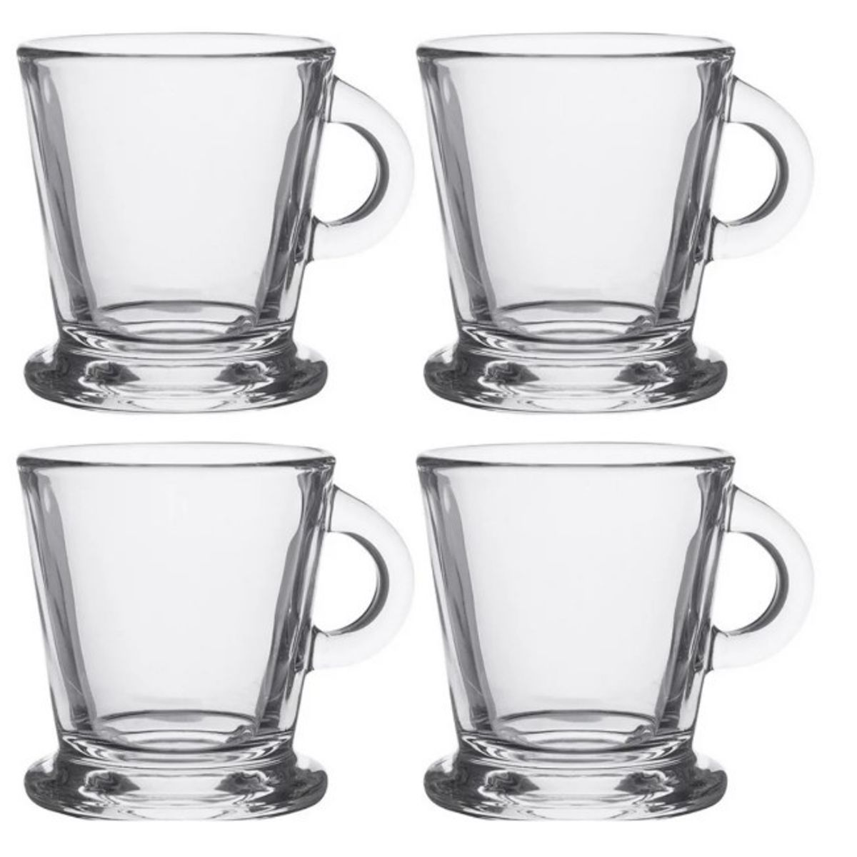 LIBBEY - SET 4 MINI TAZAS ESPRESSO COFFEE LOVERS LIBBEY