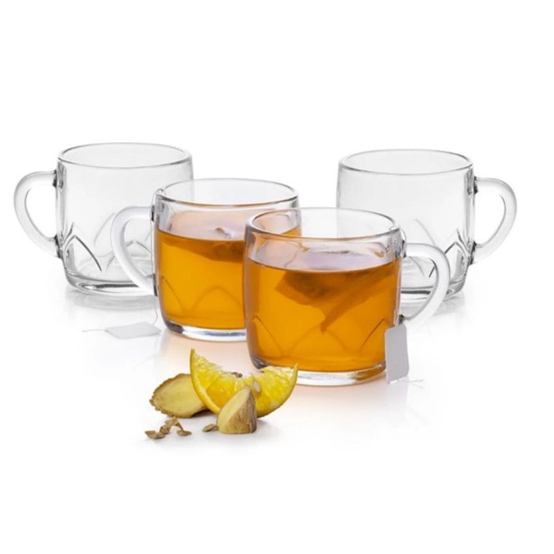LIBBEY - SET 4 TAZAS ARCOS LIBBEY