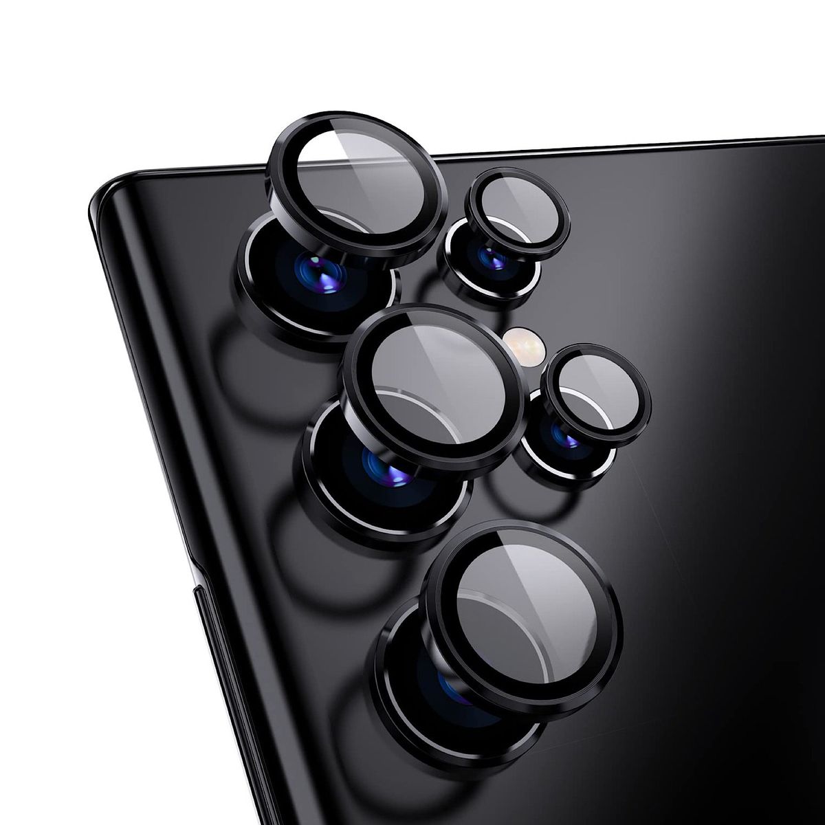 GENERICO - Protector De Lentes Para Samsung S25 Ultra - Negro