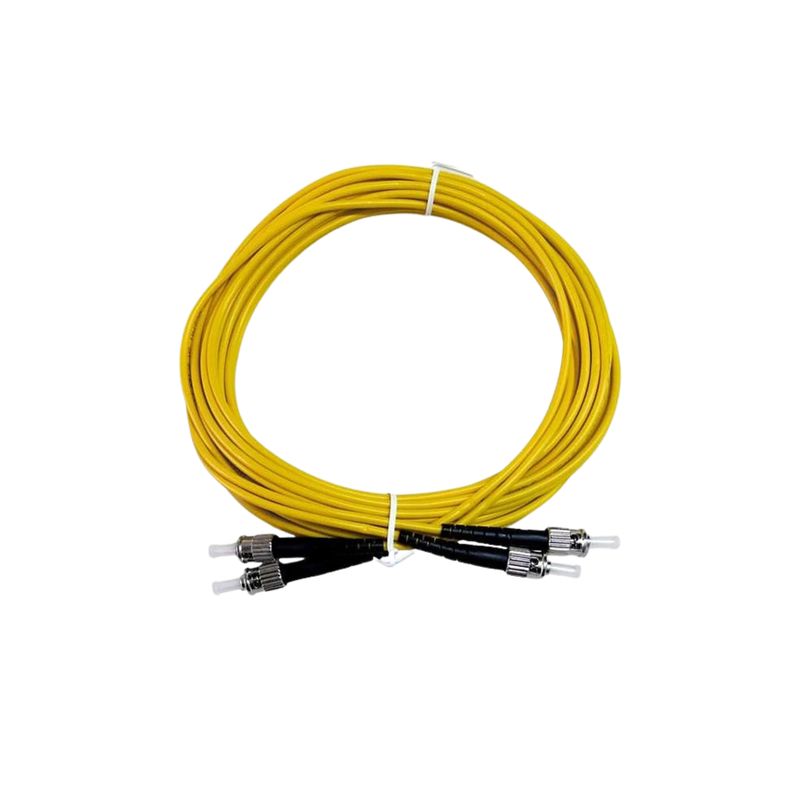 GENERICO - Jumper Fibra Óptica St/st Monomodo Duplex Amarillo 5 Mts