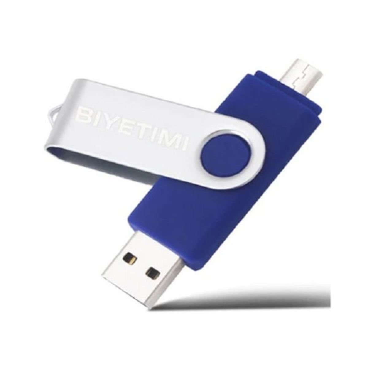 GENERICO - Pendrive OTG USB y Micro USB Booteable 8 Gigabite Verde, Biyutemi (8GB)