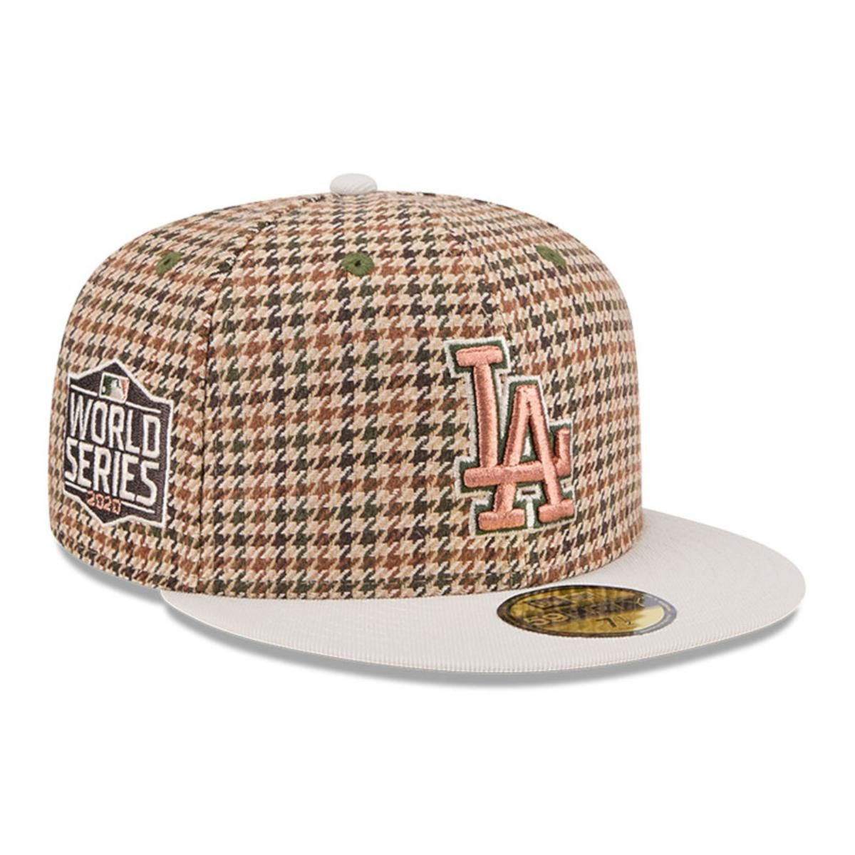 NEW ERA - Gorra 59Fifty Los Angeles Dodgers MLB Houndstooh Café